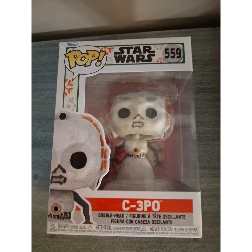 NIB Funko POP! Star Wars C-3PO snowman Vinyl Figure #559